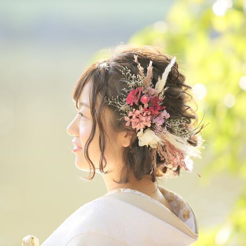 ショートヘアの花嫁さまへ 素敵なヘアアレンジのご紹介 静岡の結婚式場 公式 エスプリドナチュール 静岡市のウェディング